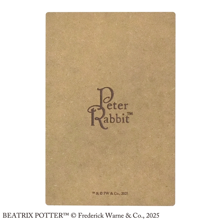 ピーターラビット 透かし彫り御朱印帳 牡丹 | KIT-HIT-SURU | 詳細画像5 