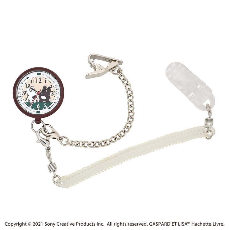 リサとガスパール2WAYウォッチCAFEブラウン[品番：SLDW0000006