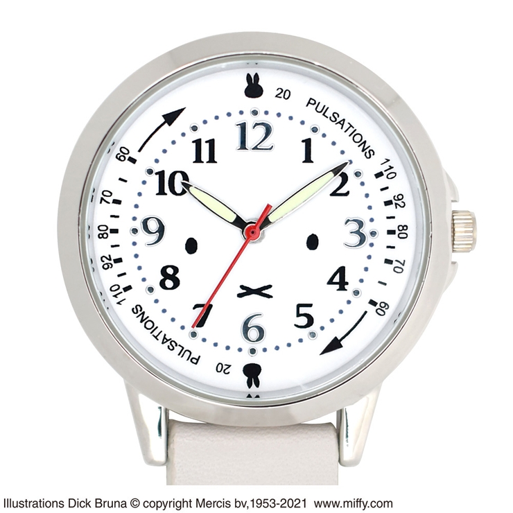 ミッフィーカラビナ付きウォッチFACEグレー | KIT-HIT-SURU | 詳細画像2 