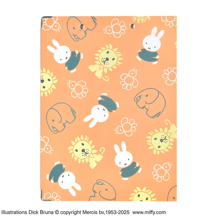 ミッフィー クリップボード どうぶつ オレンジ/グリーン | KIT-HIT-SURU | 詳細画像2 