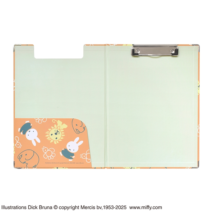ミッフィー クリップボード どうぶつ オレンジ/グリーン | KIT-HIT-SURU | 詳細画像3 