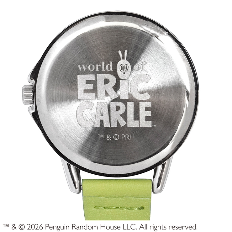 エリックカール はらぺこあおむし カラビナ付きウォッチ(蓄光盤) | KIT-HIT-SURU | 詳細画像3 