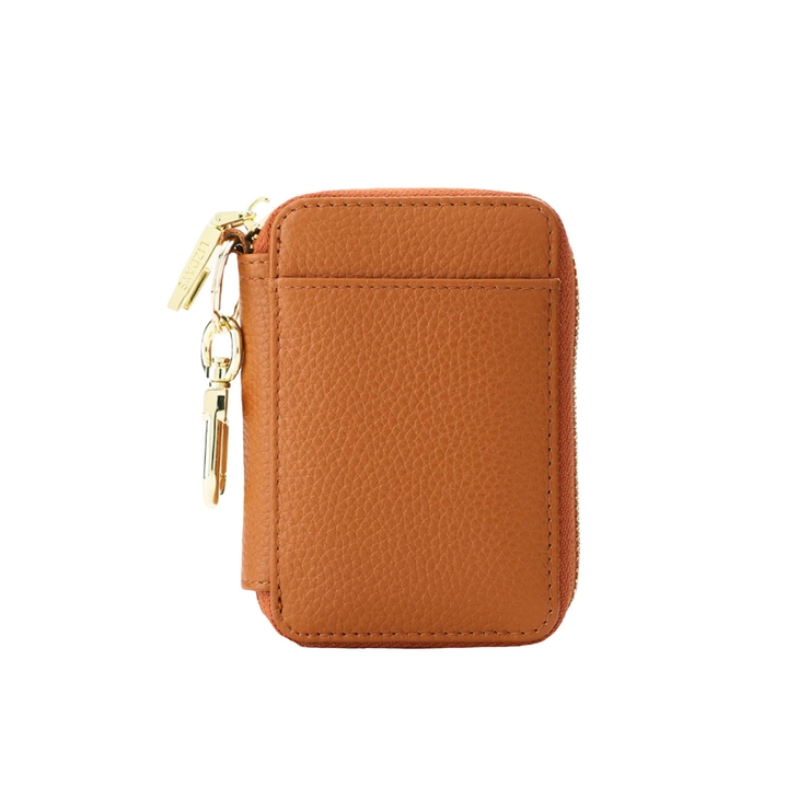 LV  スマートキーケース  茶、ベージュ LIZDAYS ラウンドファスナー本革スマートキーケース[品番