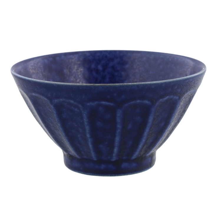 ネイビー | しのぎお花のライスボール 12 5cm | EAST table