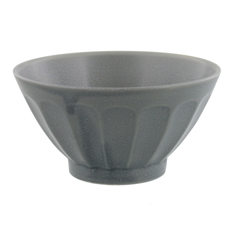 グレー | しのぎお花のライスボール 12 5cm | EAST table