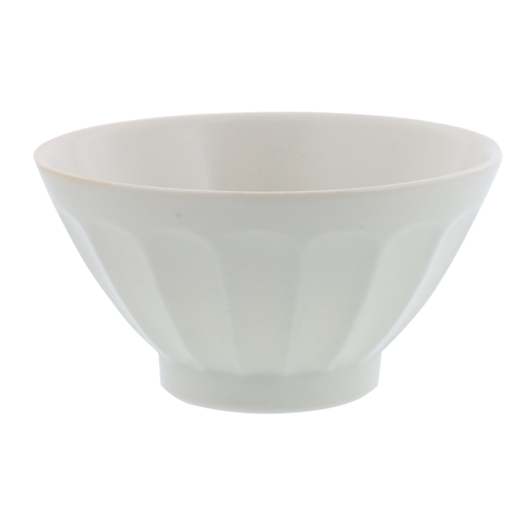 アイボリー | しのぎお花のライスボール 12 5cm | EAST table