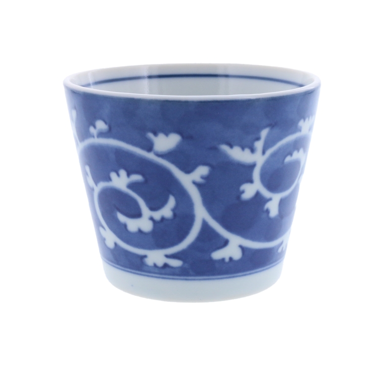 唐草 | そば猪口 染付 和食器 | EAST table