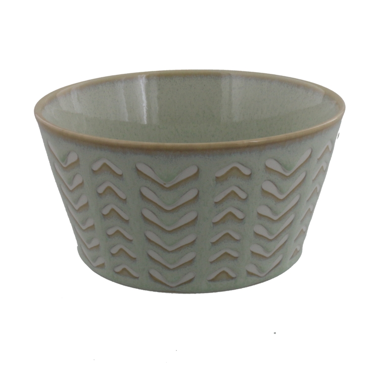 グリーン | 台形ボウル 13cm Arrows | EAST table