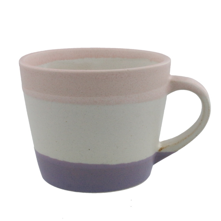 ピンク×ホワイト×パープル | マグカップ 350cc プーロ | EAST table