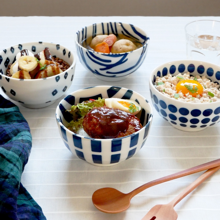 お好み丼 13cm 北欧風pattern | EAST table | 詳細画像1 