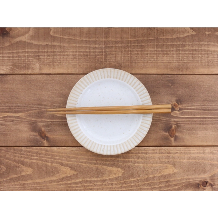 お皿 16cm リム茶ストライププレート | EAST table | 詳細画像6 