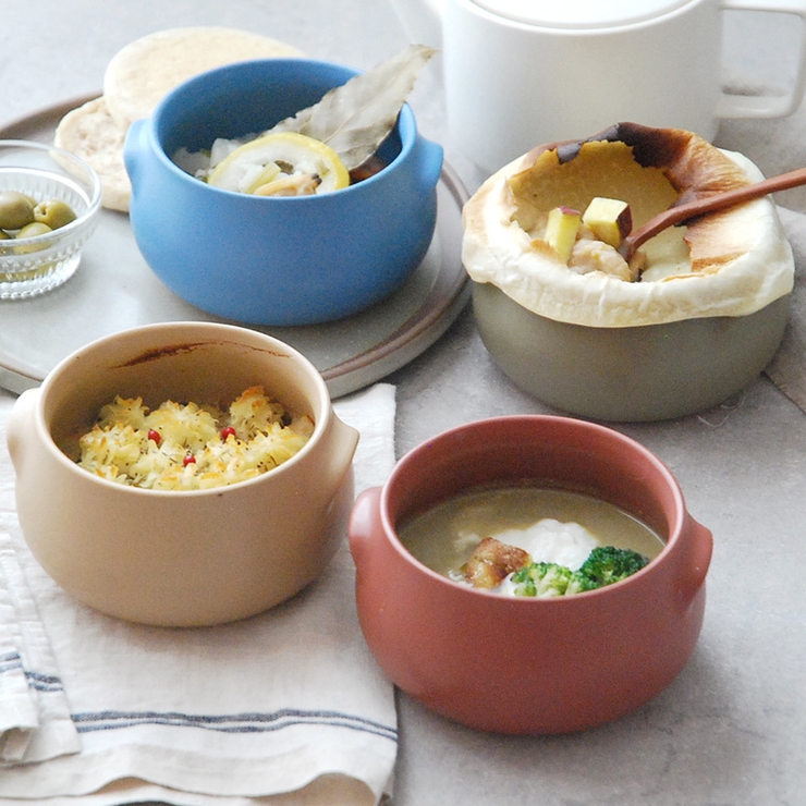 耳付きスープボウル 470cc 耐熱[品番：ADMH0001474]｜TABLE WARE