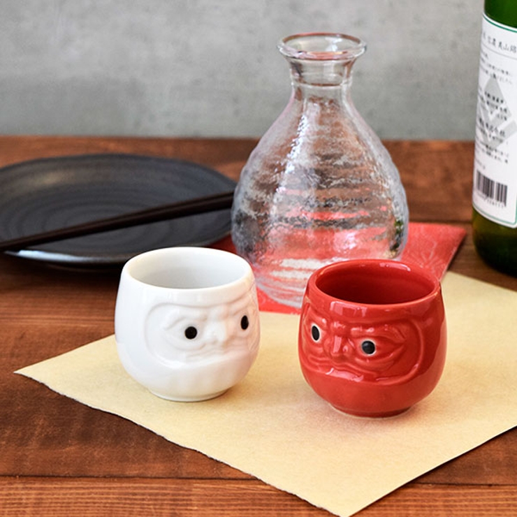 ぐい呑 だるま 縁起物 | EAST table | 詳細画像1 