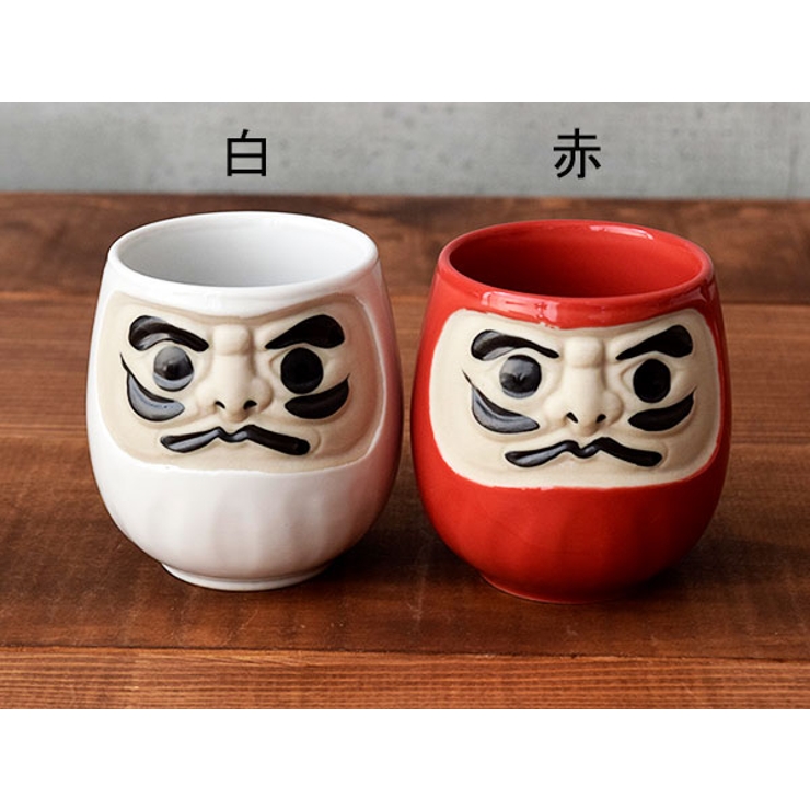湯呑み だるま 縁起物[品番：ADMH0000372]｜TABLE WARE EAST（テーブル