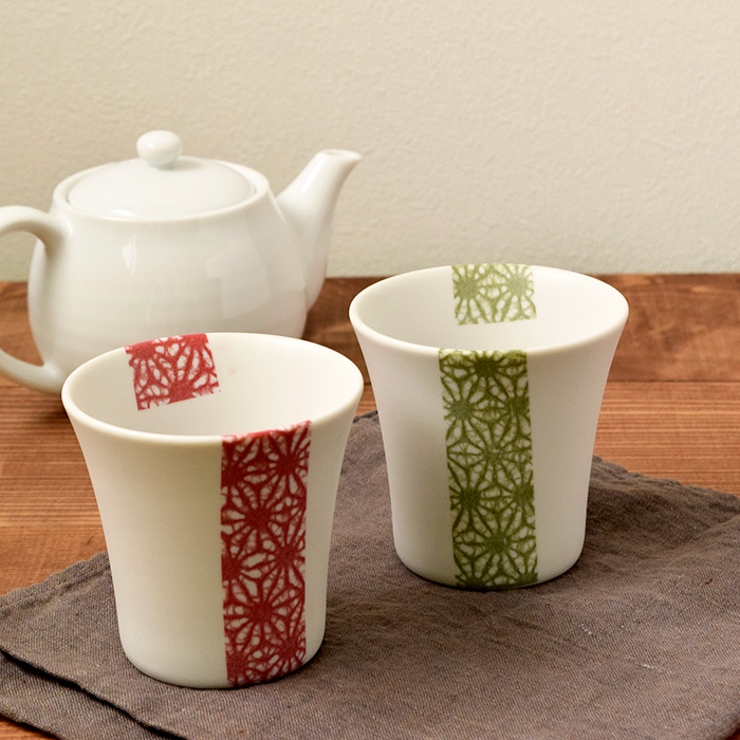 ロックカップ 麻の葉 和食器 | EAST table | 詳細画像1 