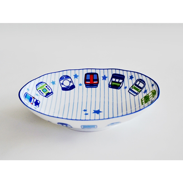 楕円皿 電車大好き 男の子用プレート | EAST table | 詳細画像6 