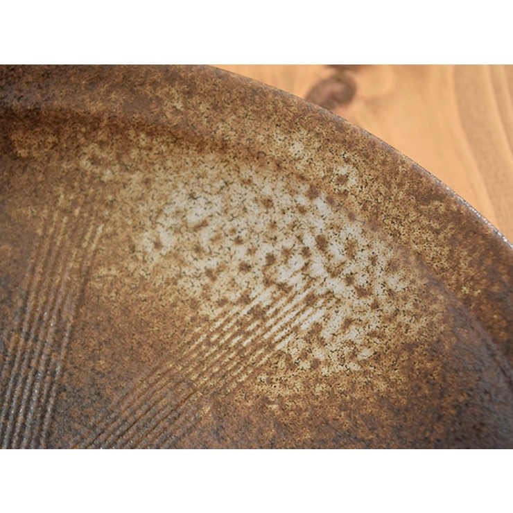 和食器多用鉢16cm黒備前サラダボウル/鉢/備前風/和風/食器/ボウル/煮物鉢