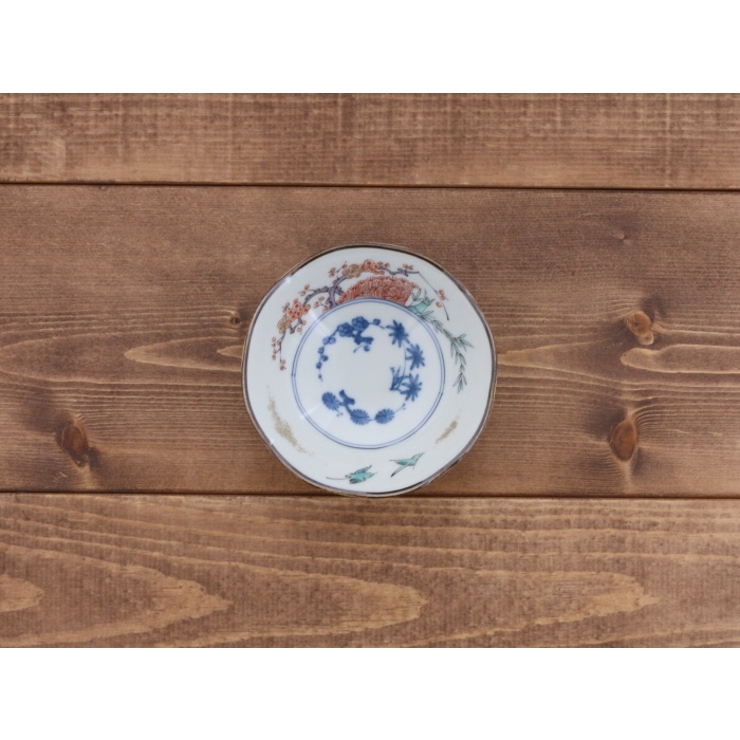 小付5枚セット 11cm 染錦古伊万里[品番：ADMH0000467]｜TABLE