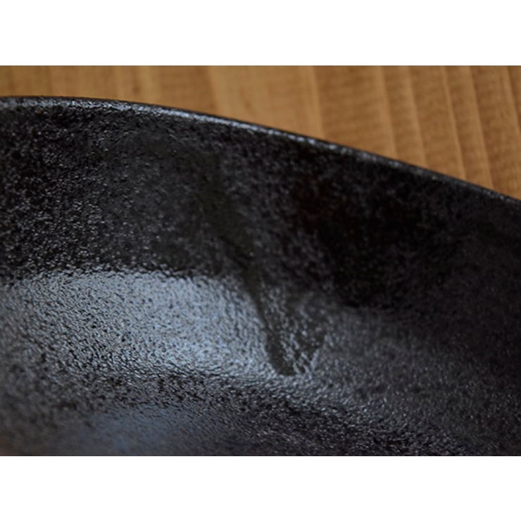 和食器小皿14cm黒備前取り皿/お皿/備前風/和風/食器/プレート/醤油皿
