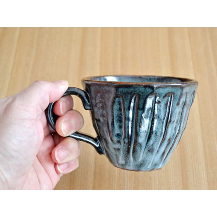 和食器 おしゃれ 和風の手造りコーヒーカップ[品番：ADMH0000618 
