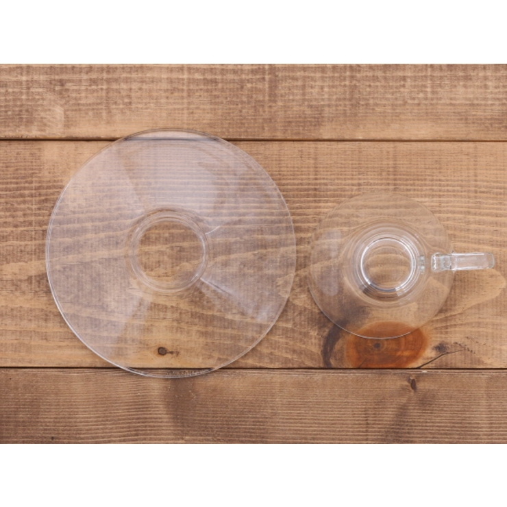 ガラス製 コスモティーカップ＆ソーサーガラス食器 ガラス製 | EAST table | 詳細画像4 