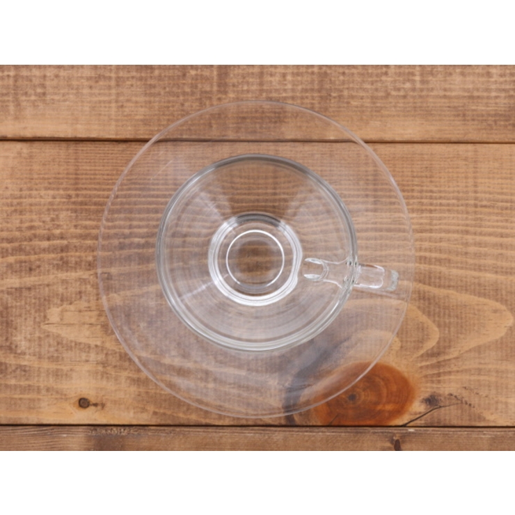 ガラス製 コスモティーカップ＆ソーサーガラス食器 ガラス製 | EAST table | 詳細画像7 