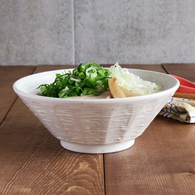 どんぶり 粉引 しのぎ刷毛目 | TABLE WARE EAST | 詳細画像1 