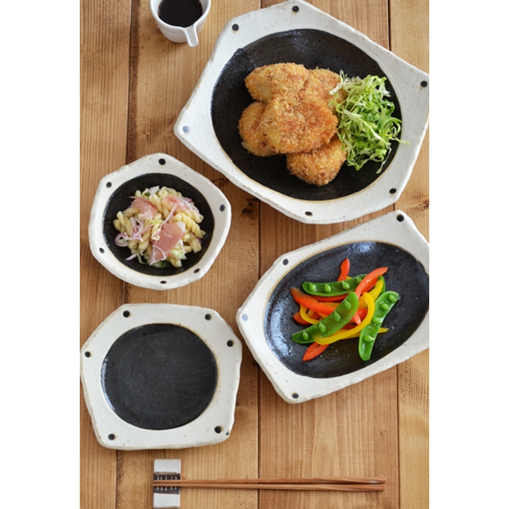 和食器　変形皿　8個セット 楽天市場】【最大2000円OFFクーポン 〜7/26 1:59】変形小鉢 15cm