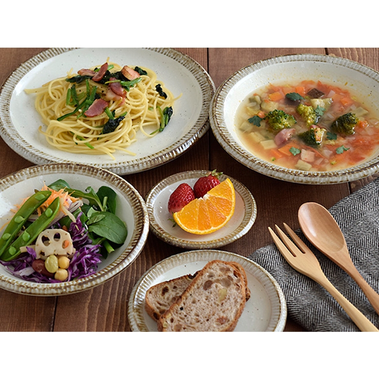 ＜渕錆粉引＞小皿和食器/ナチュラル/ミニプレート/しょうゆ皿/カフェ食器