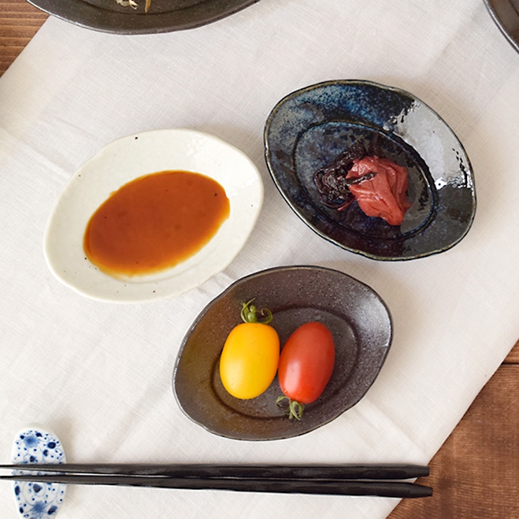 楕円小皿 12cm 月光 | TABLE WARE EAST | 詳細画像1 