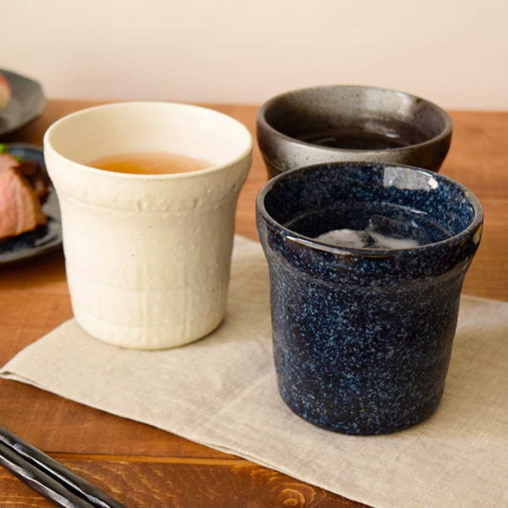焼酎ロックカップ 格子 和食器ロックカップ | EAST table | 詳細画像1 