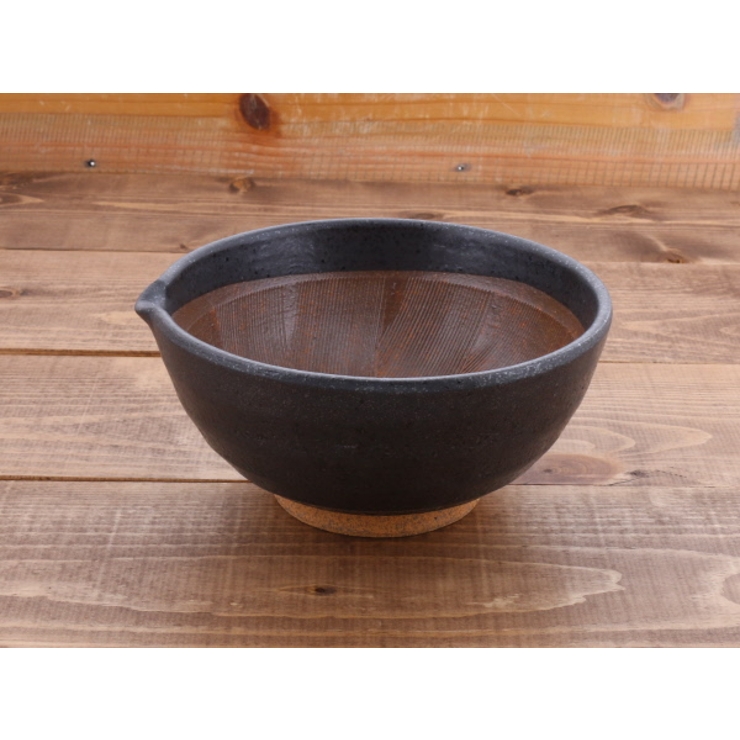 片口すり鉢 6寸すりばち 黒いすり鉢 | EAST table | 詳細画像9 