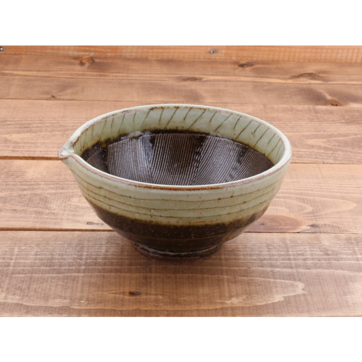 陶芸作家の5寸片口すり鉢小鉢 すり鉢 食卓すり鉢[品番