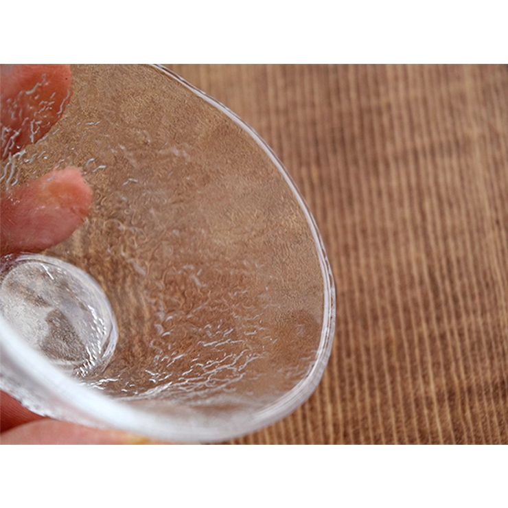 盃 岩模様 クリアガラス | EAST table | 詳細画像7 