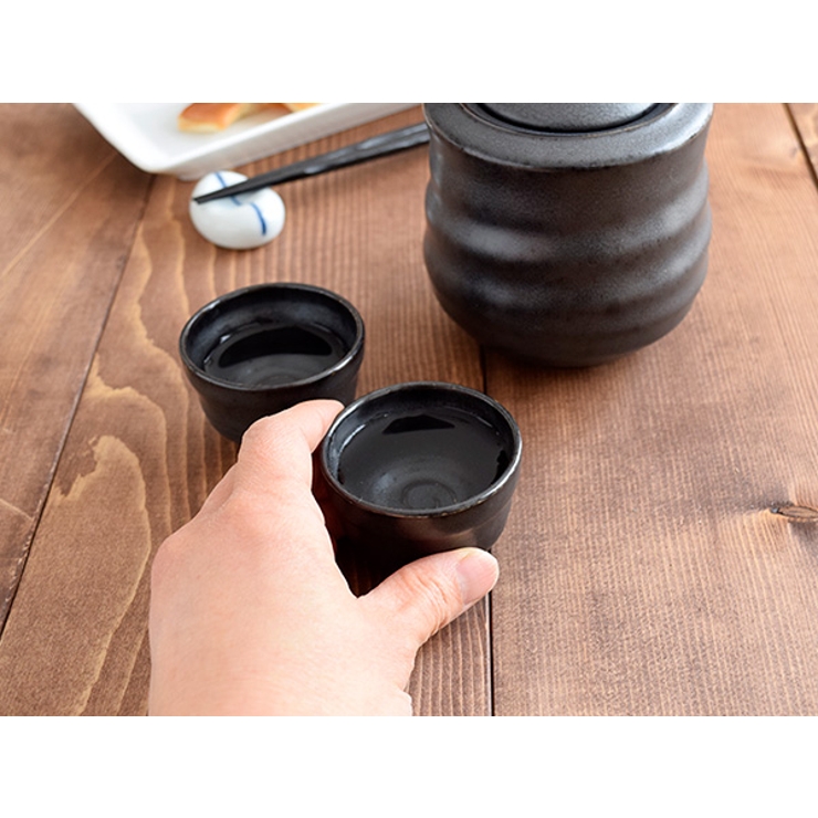 酒器 ぐい呑 鉄黒ぐい呑み | EAST table | 詳細画像2 