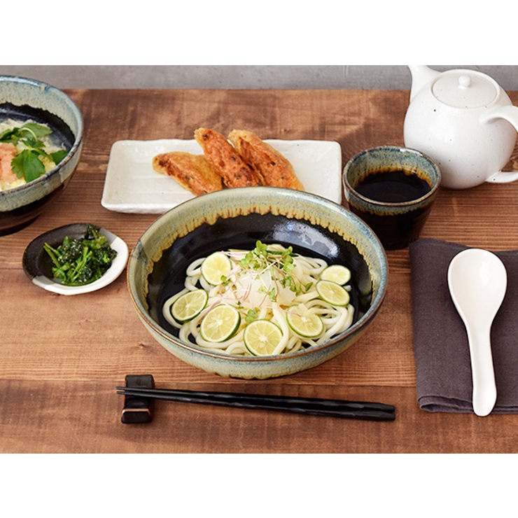 どんぶり 麺鉢 天目白流し | EAST table | 詳細画像3 