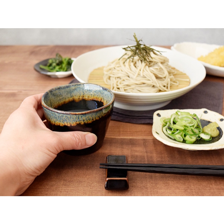 和食器 そば猪口 天目白流し | EAST table | 詳細画像4 