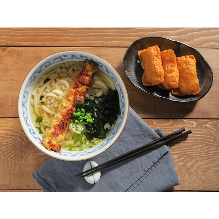 線唐草 ラーメン鉢 麺鉢 どんぶり - 食器