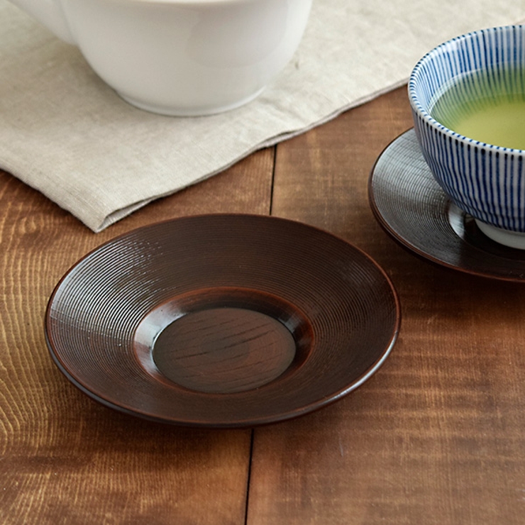 茶托 丸型12cm 駒筋 | TABLE WARE EAST | 詳細画像1 
