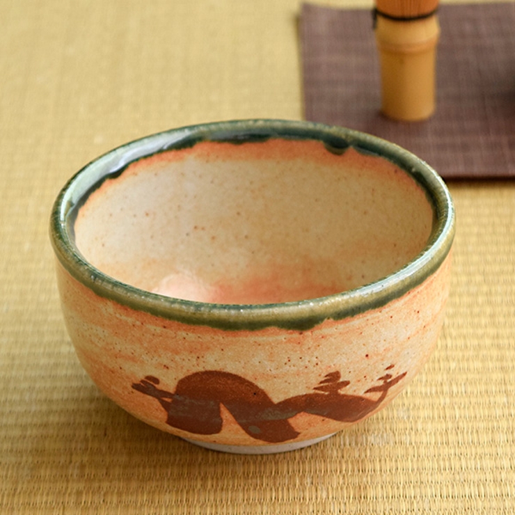 抹茶茶碗 織部山水 美濃焼 | TABLE WARE EAST | 詳細画像1 