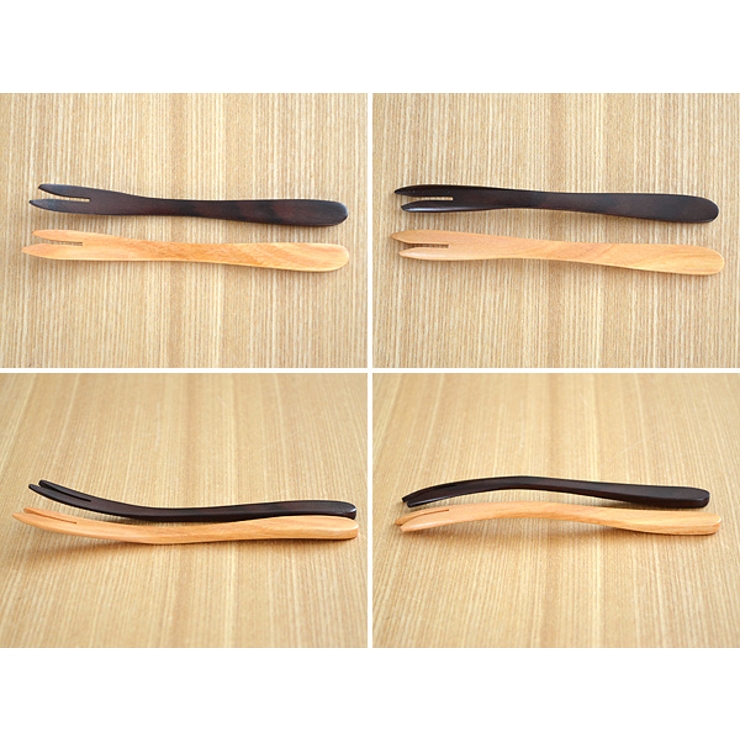 木製 和風フォークフォーク カトラリー | EAST table | 詳細画像2 