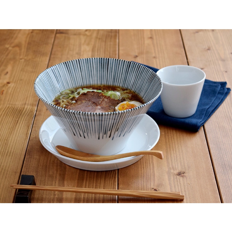 丼ぶり どんぶり 台形マルチどんぶり（M）藍十草 | EAST table | 詳細画像4 