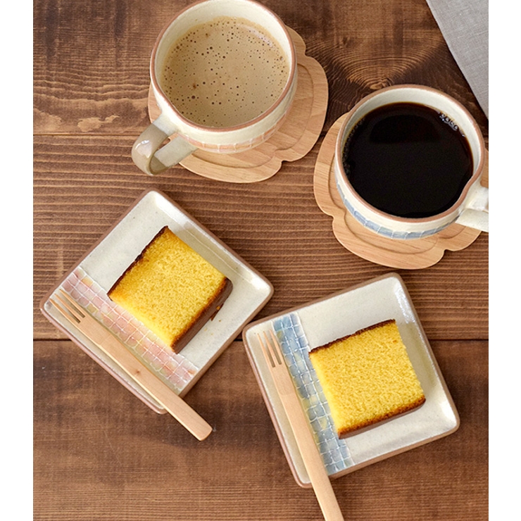 角小皿 モザイク 手描き一珍和食器 | EAST table | 詳細画像2 