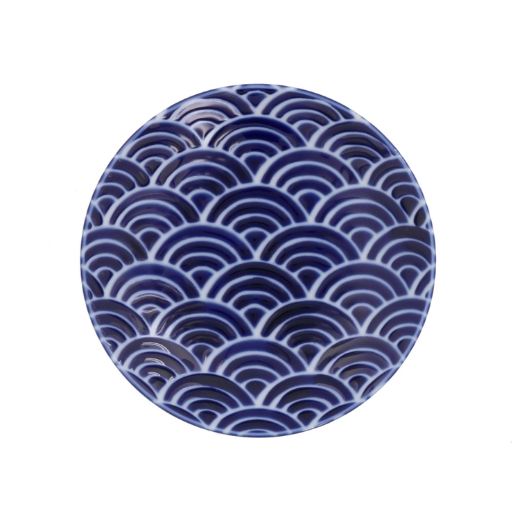 青海波 | 和食器 丸中皿 12 | EAST table