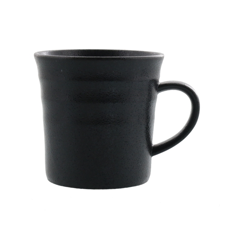 黒 | マグカップ ゆったりマグ ボーダー | EAST table