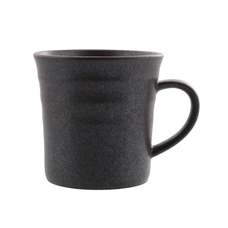 赤茶 | マグカップ ゆったりマグ ボーダー | EAST table