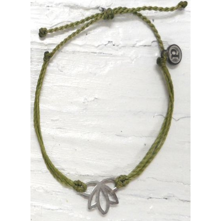 オリーブ | プラヴィダブレスレット LOTUS BITTY CHARMS  | BACKHEAD