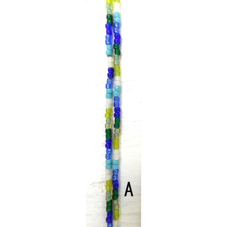 ブルー | プラヴィダブレスレット BEADED NECKLESS  | BACKHEAD
