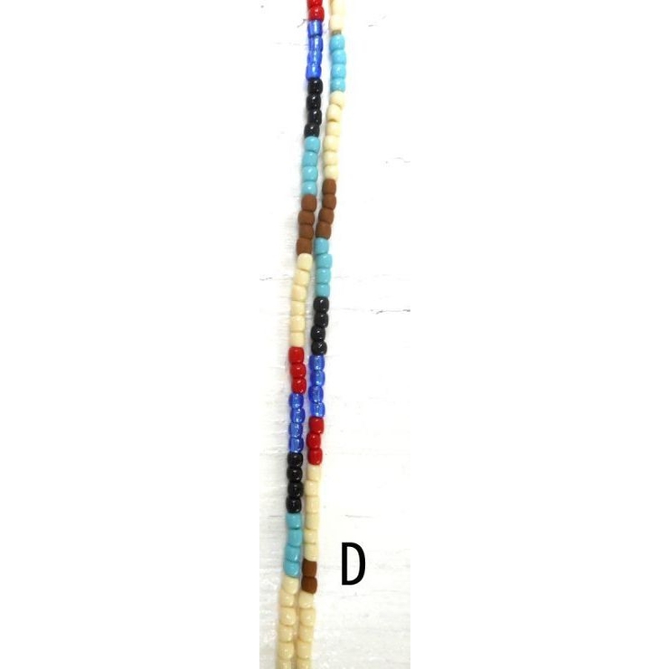 ベージュ | プラヴィダブレスレット BEADED NECKLESS  | BACKHEAD