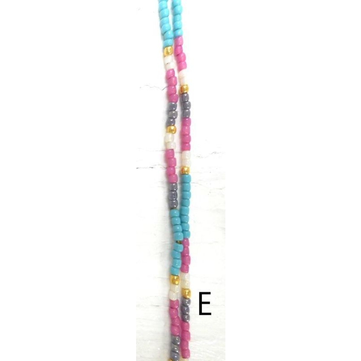 ピンク | プラヴィダブレスレット BEADED NECKLESS  | BACKHEAD